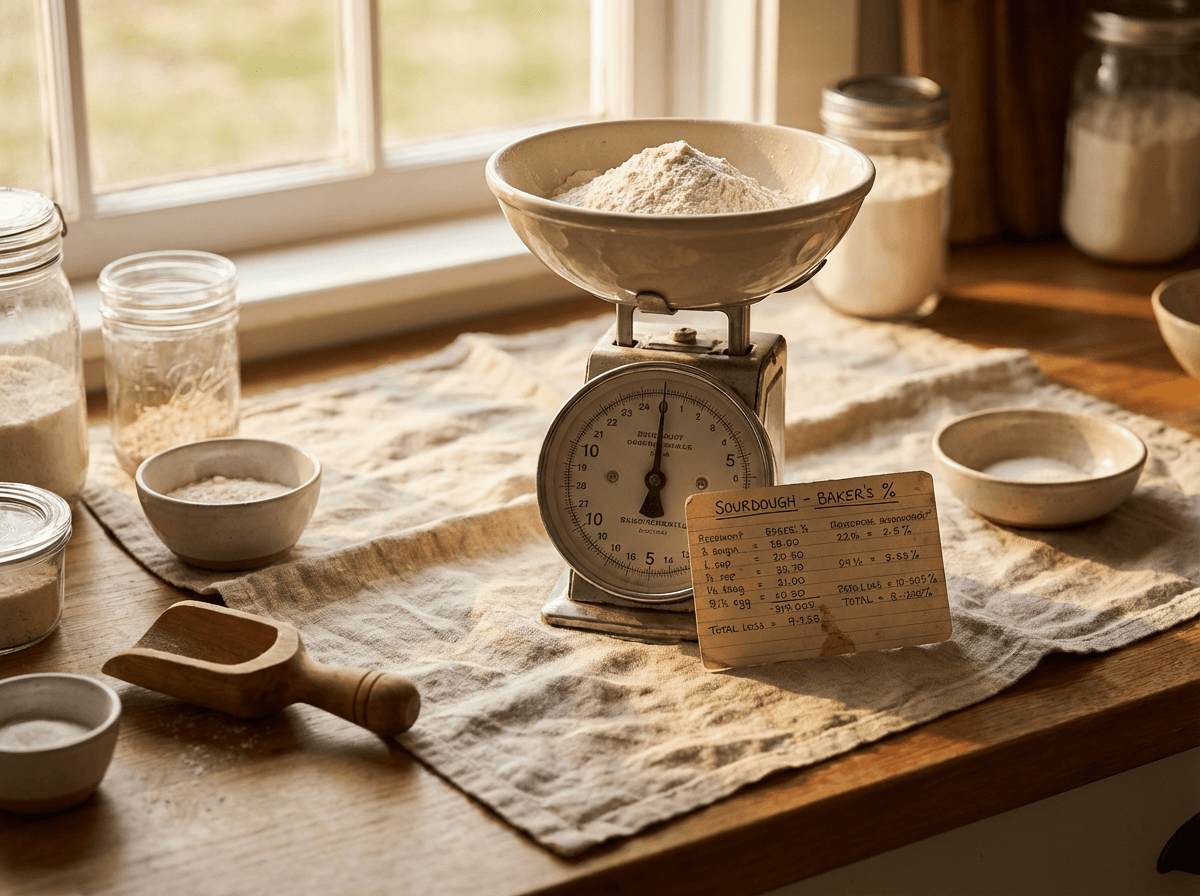 Baker's Percentage: The Only Math You Need for Bread