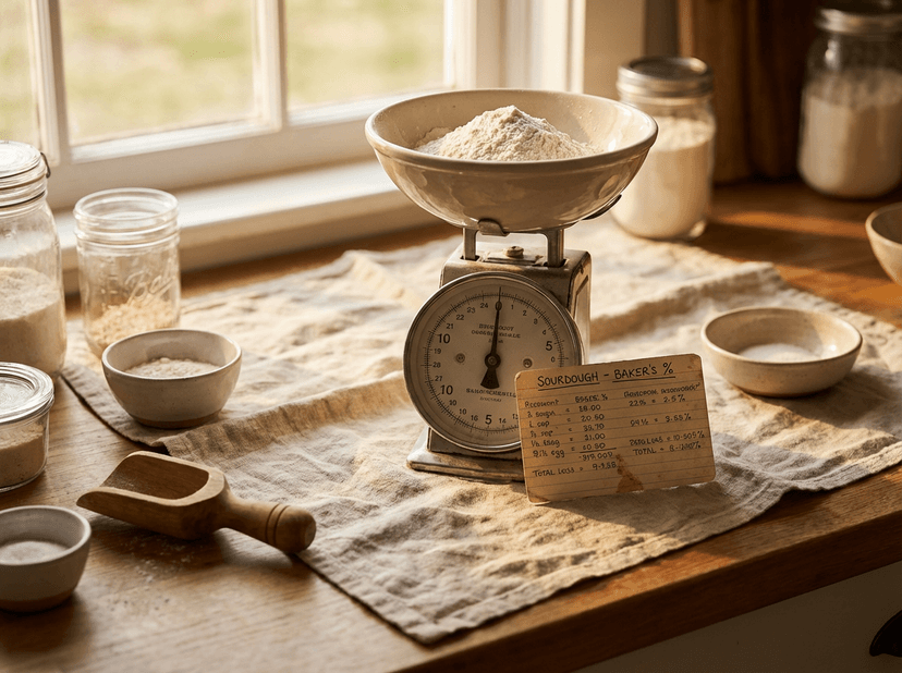 Math Bread Baker's Percentage: The Only Math You Need for Bread ...