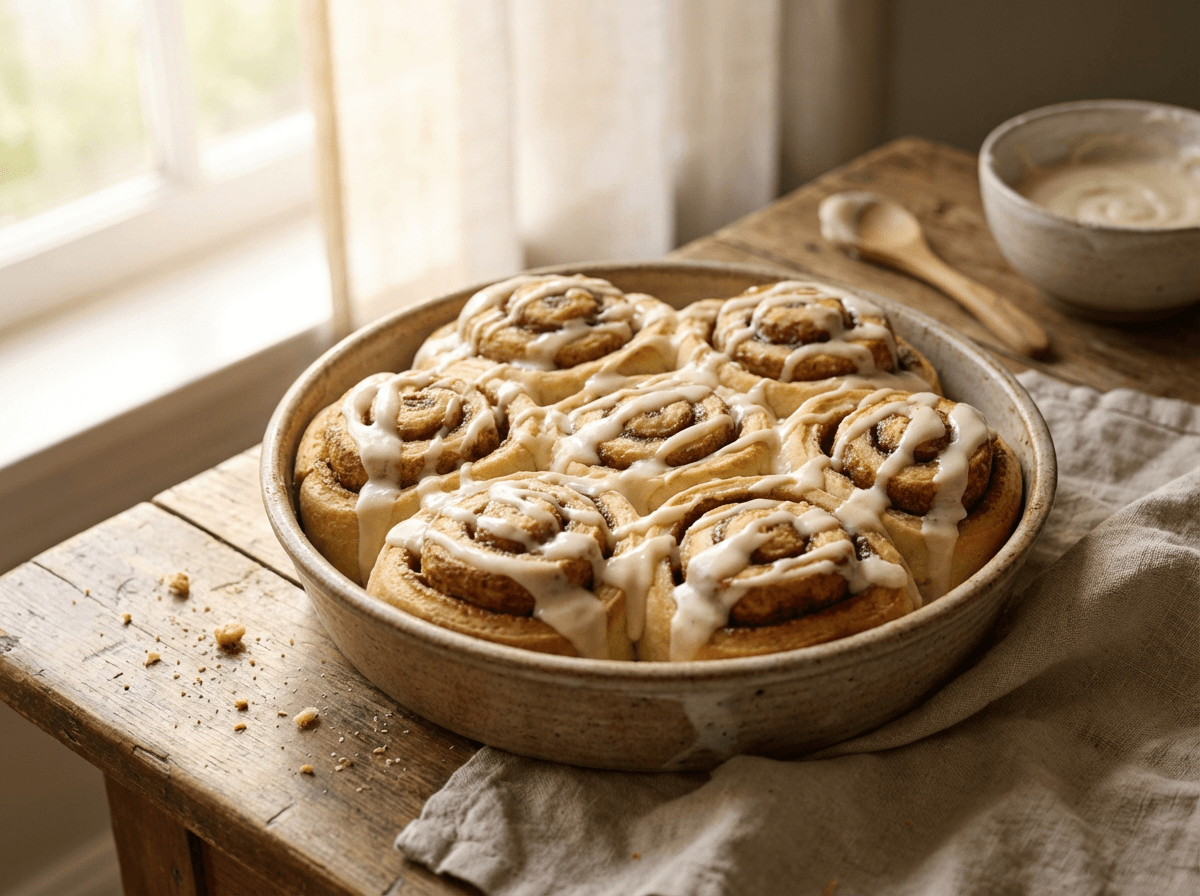 Sourdough Cinnamon Rolls