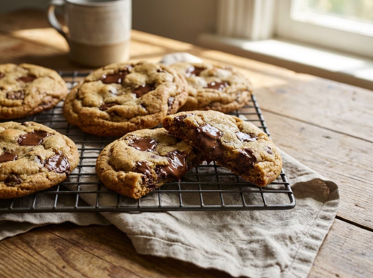 Sourdough Chocolate Chip Cookies