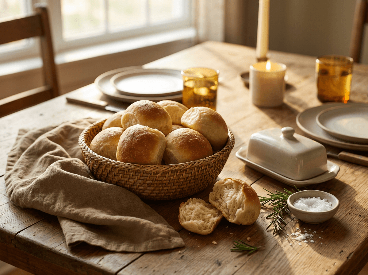 Sourdough Dinner Rolls