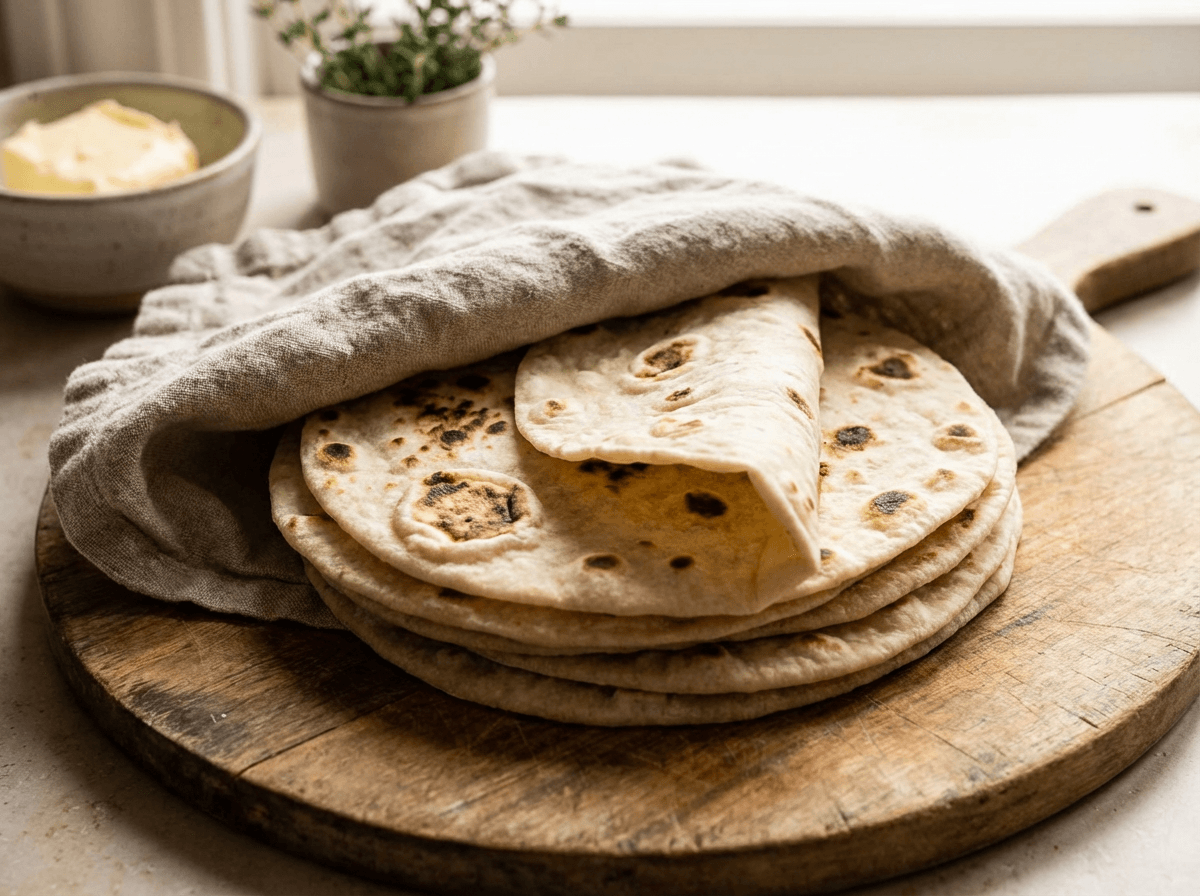 Sourdough Tortillas